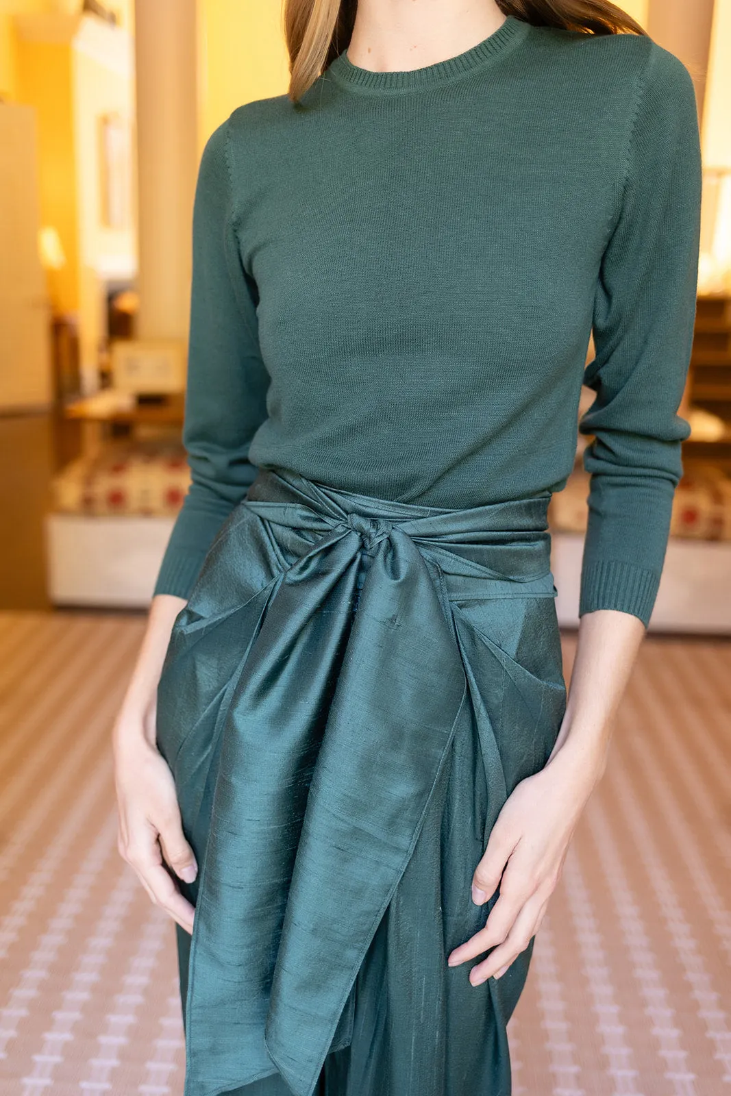 Bacall Sweater - Balsam sold by Julia Amory product image thumbnail 3