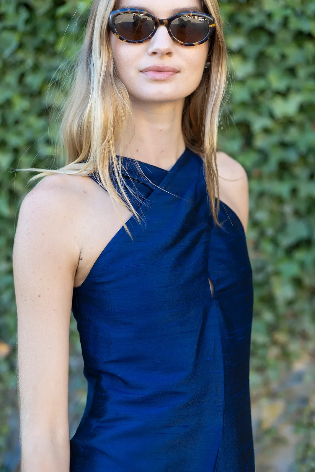 Camille Dress - Peacoat sold by Julia Amory product image thumbnail 5