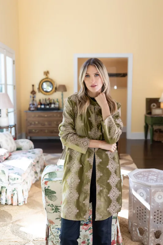 Pepper Coat - Moss sold by Julia Amory