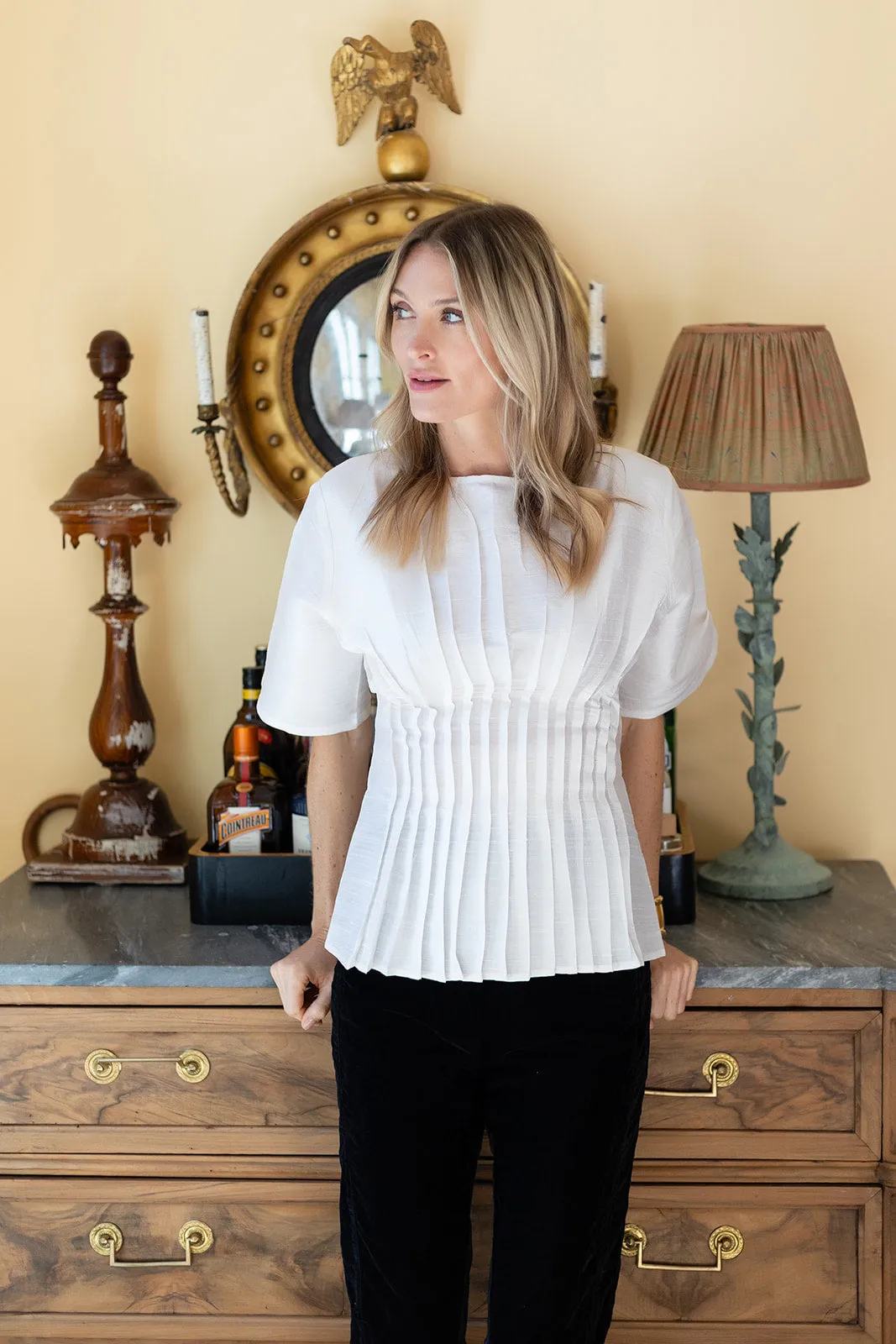 Emma Top - Blanc sold by Julia Amory product image thumbnail 4