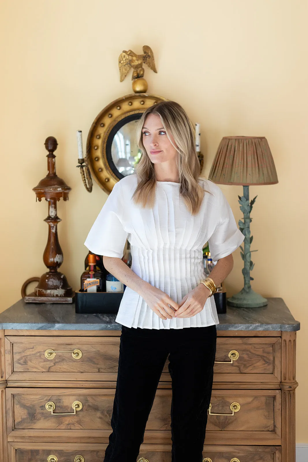 Emma Top - Blanc sold by Julia Amory product image thumbnail 3