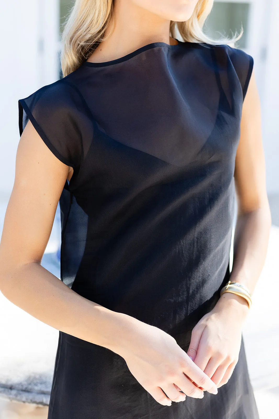 Grace Dress - Noir sold by Julia Amory product image thumbnail 2