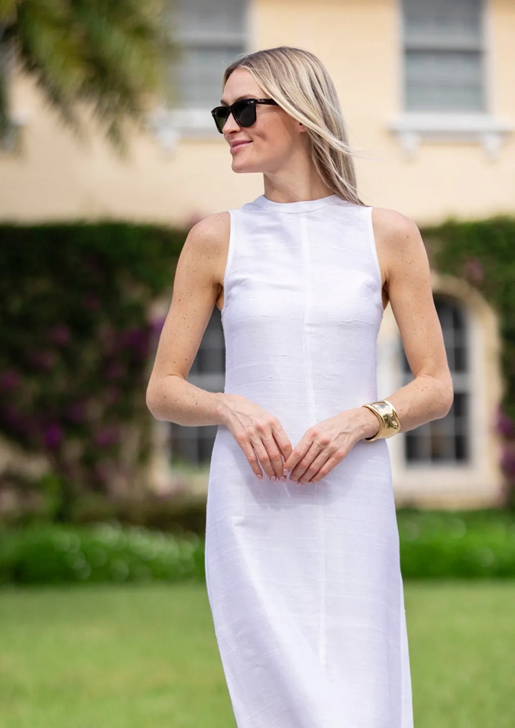 Jane Dress - Blanc sold by Julia Amory product image thumbnail 3