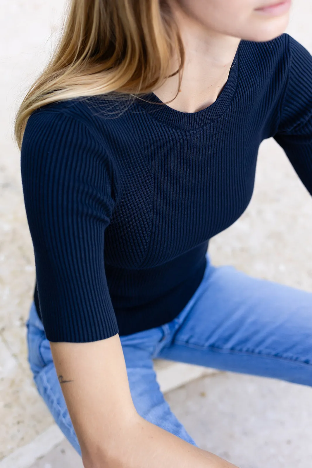 Sadie Top - Midnight sold by Julia Amory product image thumbnail 4