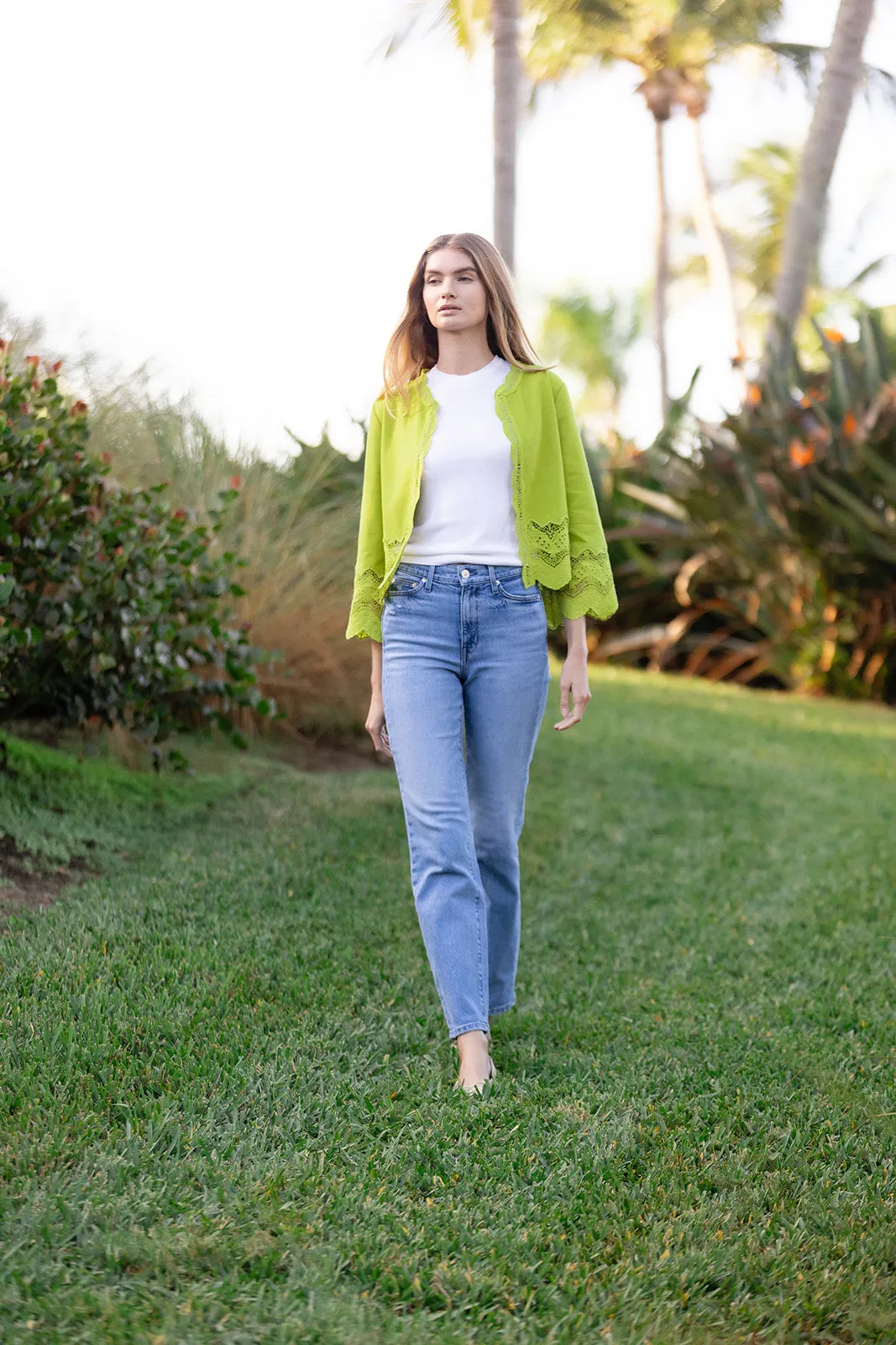 Diana Jacket - Pear sold by Julia Amory product image thumbnail 3