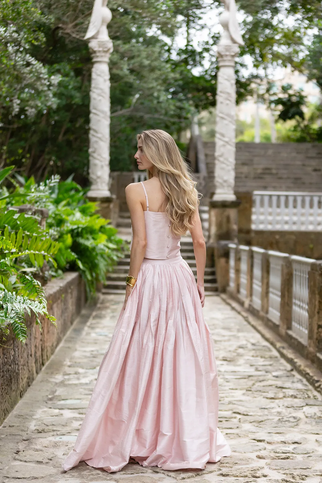 Circle Top Dupioni - Shell sold by Julia Amory product image thumbnail 4