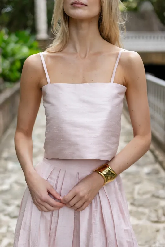 Circle Top Dupioni - Shell made by Julia Amory