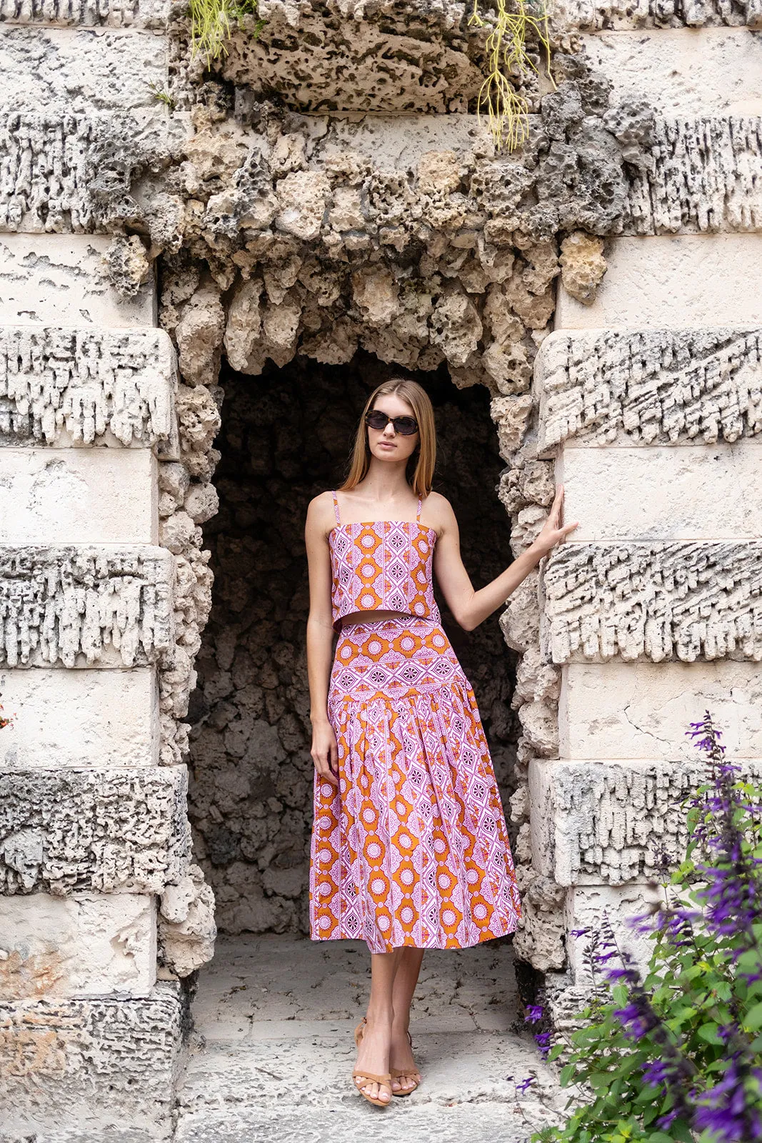 Circle Top - Orchid Palazzo Tile sold by Julia Amory product image thumbnail 5