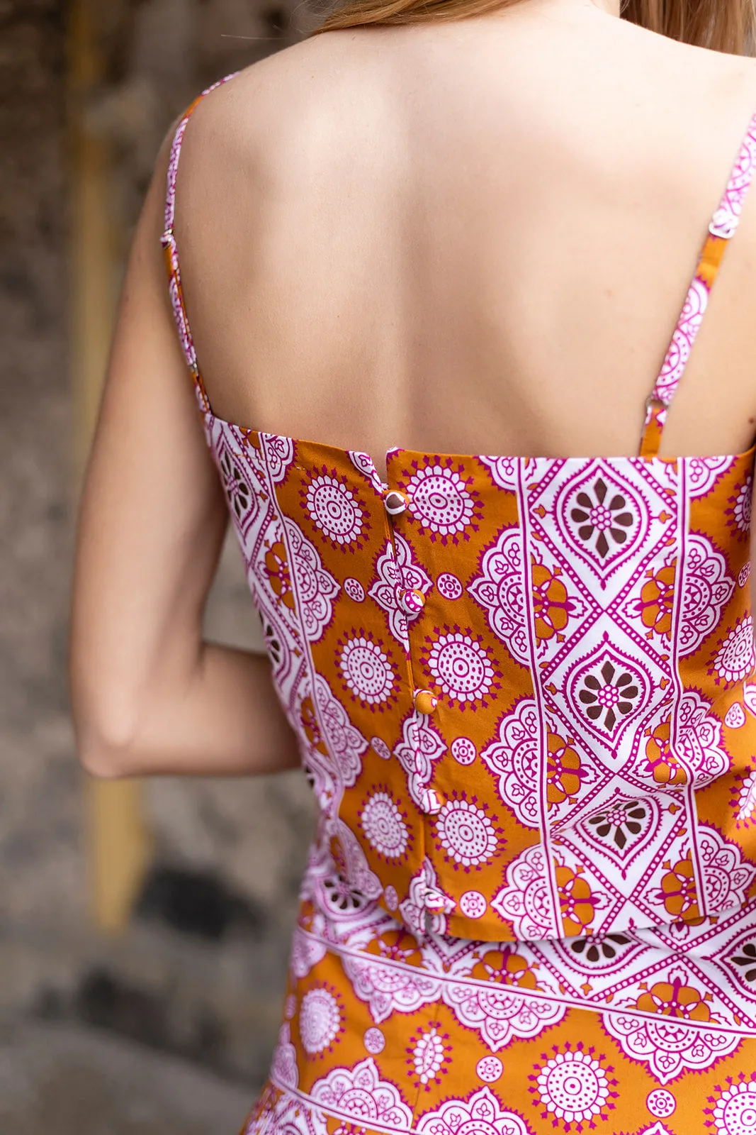 Circle Top - Orchid Palazzo Tile sold by Julia Amory product image thumbnail 4