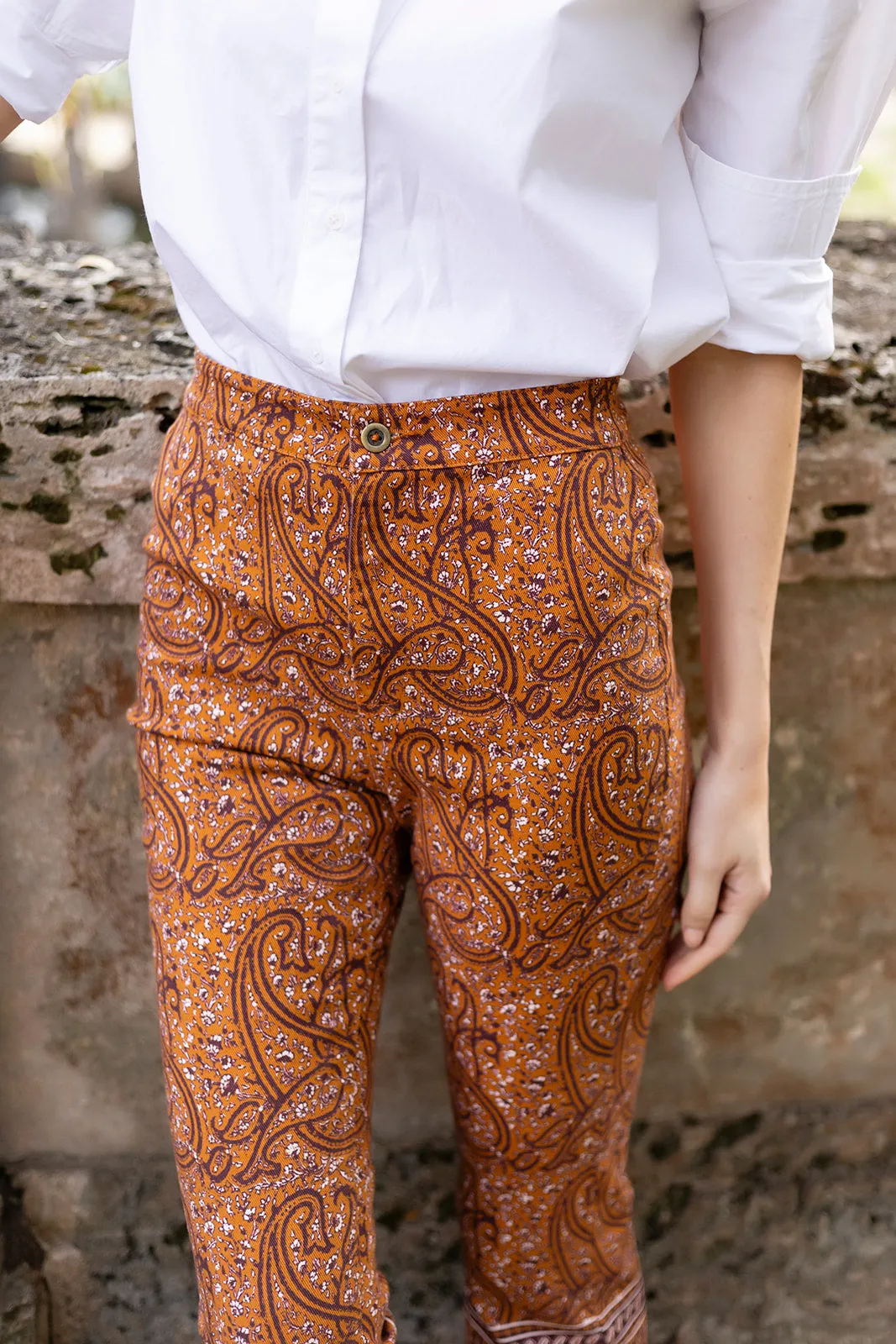 Bell Pant Twill - Coco Chamonix Fleur sold by Julia Amory product image thumbnail 2