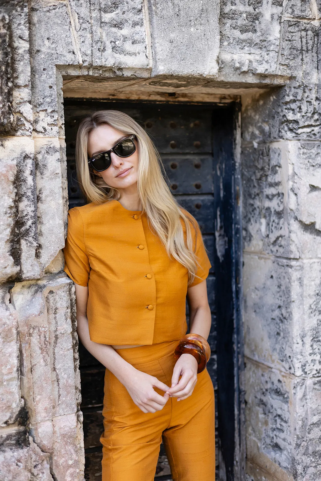 Sophie Top - Tobacco sold by Julia Amory product image thumbnail 5