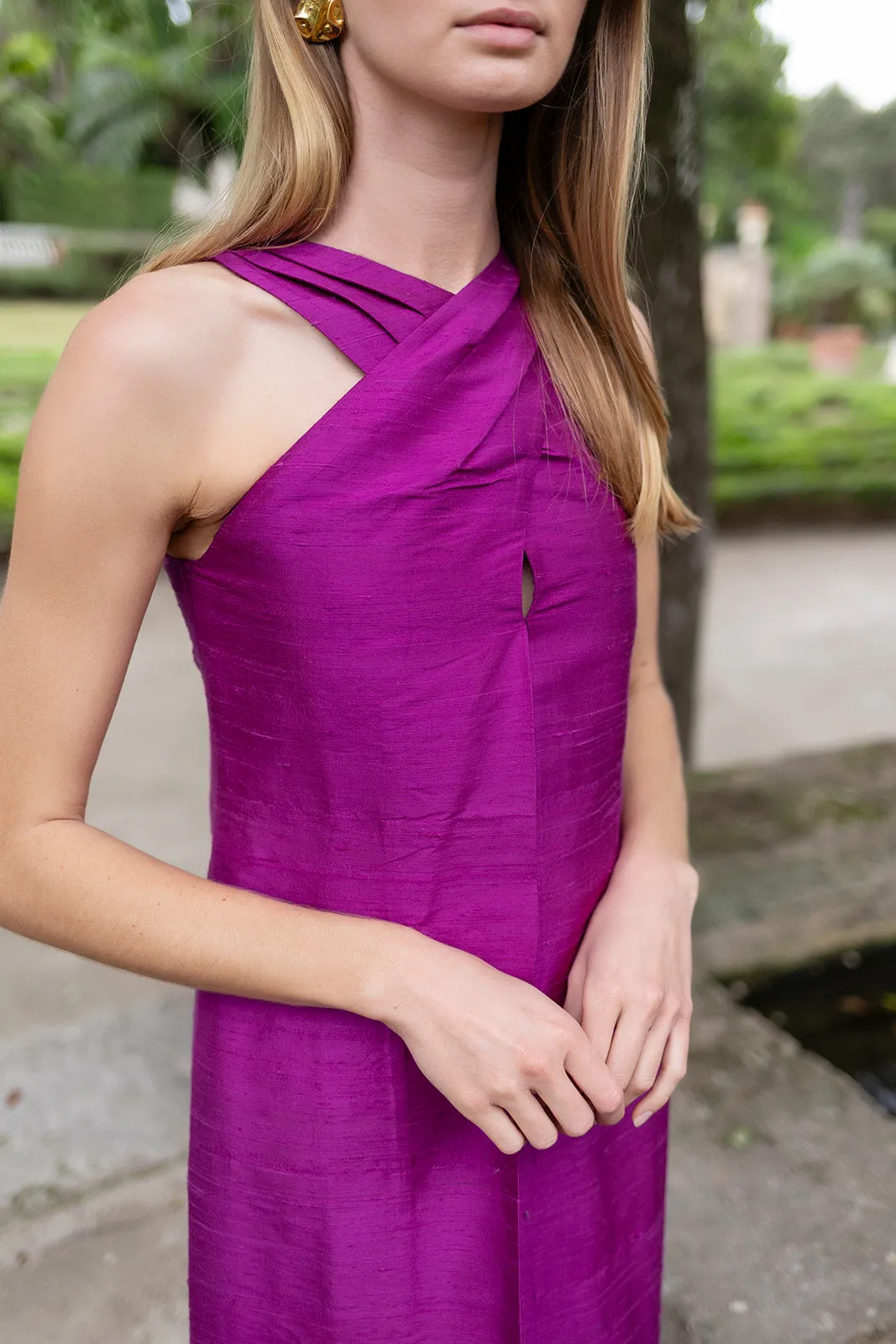 Camille Dress - Amethyst sold by Julia Amory product image thumbnail 4