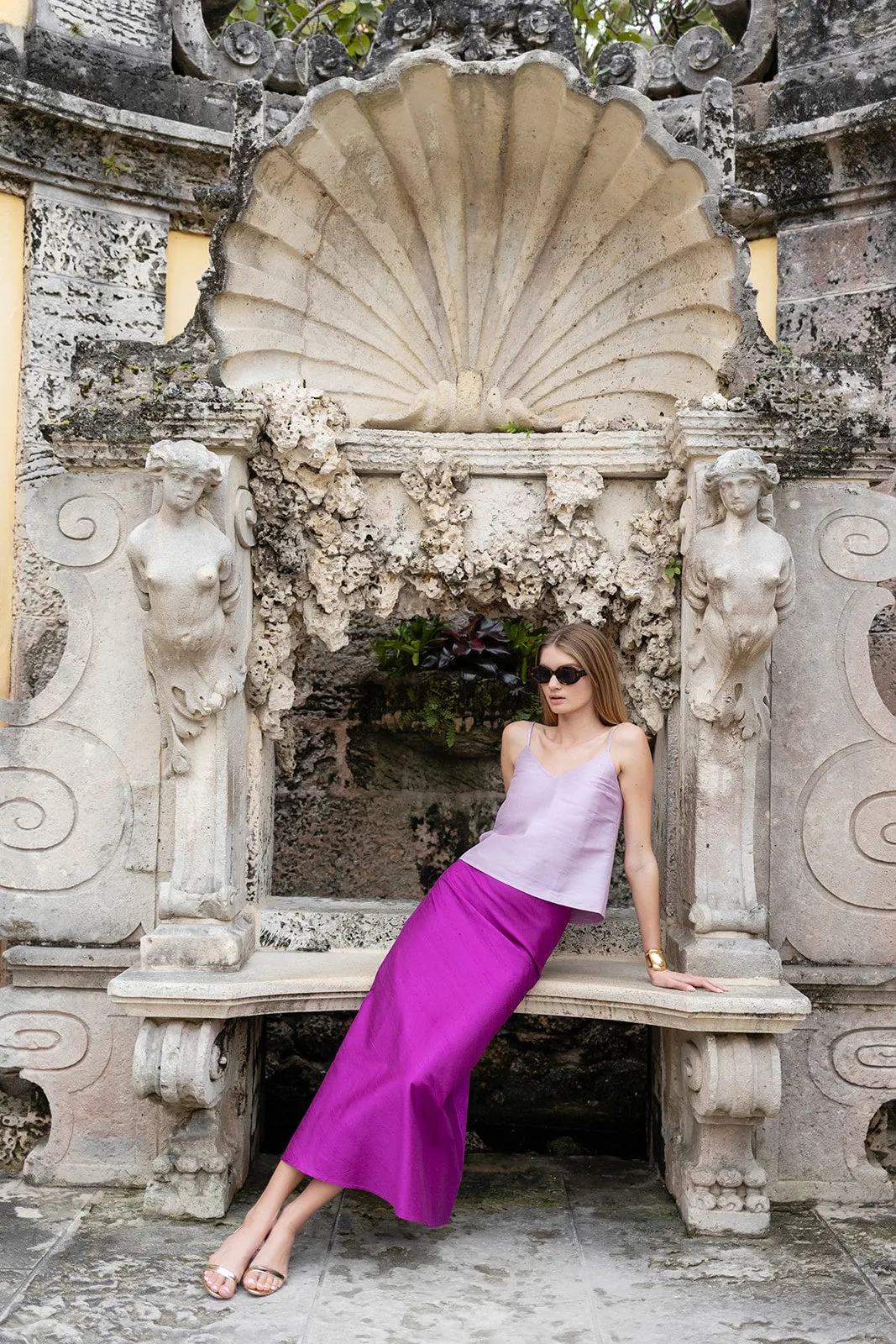 Clara Cami - Lavender sold by Julia Amory product image thumbnail 3