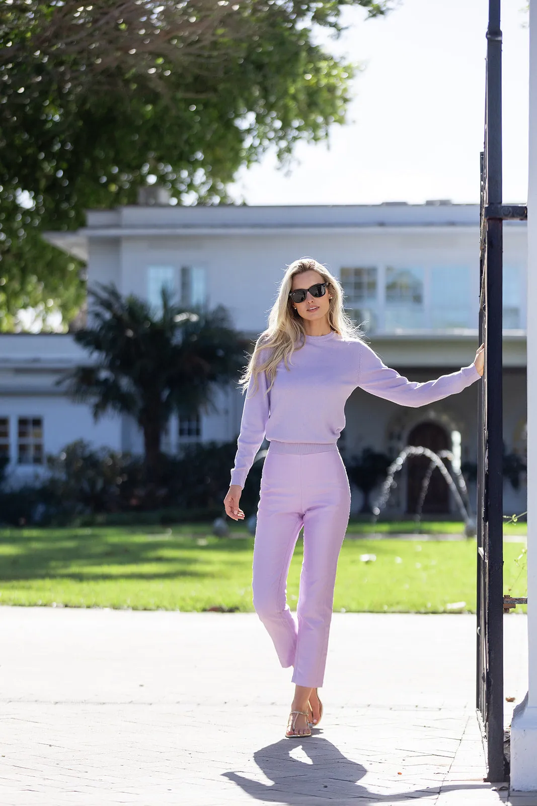 Jackie Pant - Lavender sold by Julia Amory product image thumbnail 2