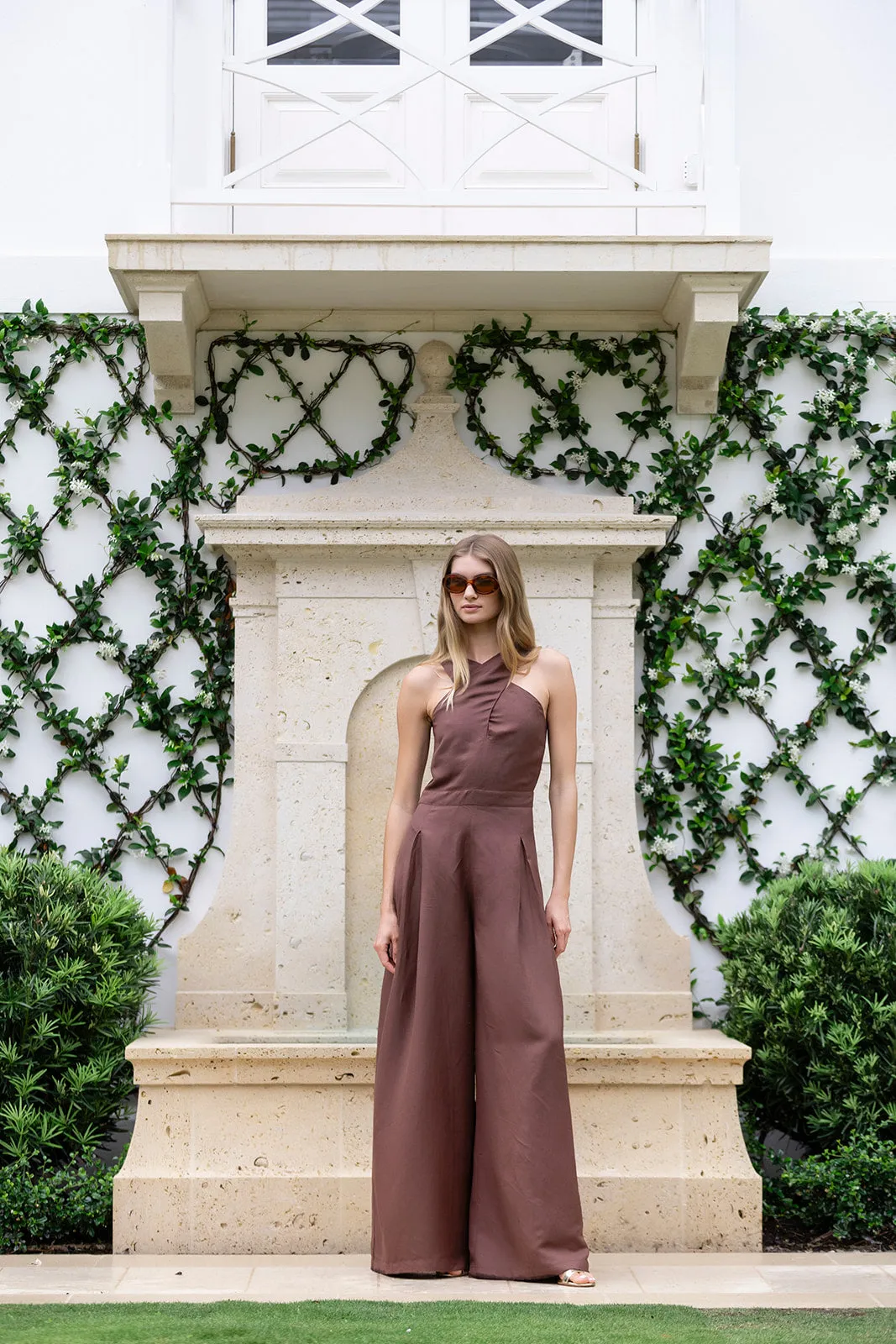 Camille Jumpsuit Linen - Coco sold by Julia Amory product image thumbnail 4