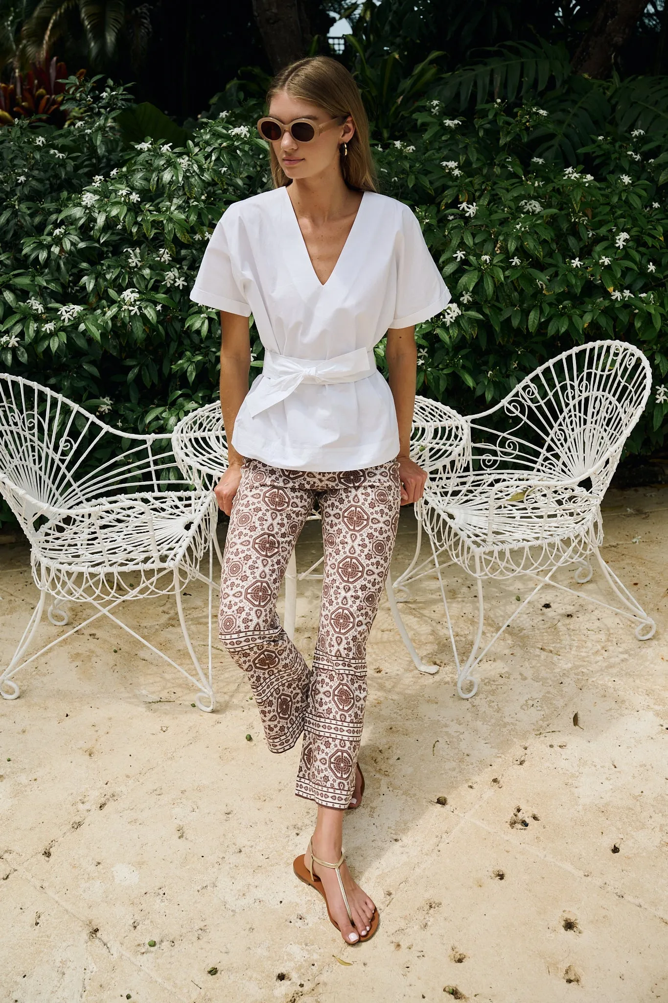 Lauren Top - Blanc sold by Julia Amory product image thumbnail 3