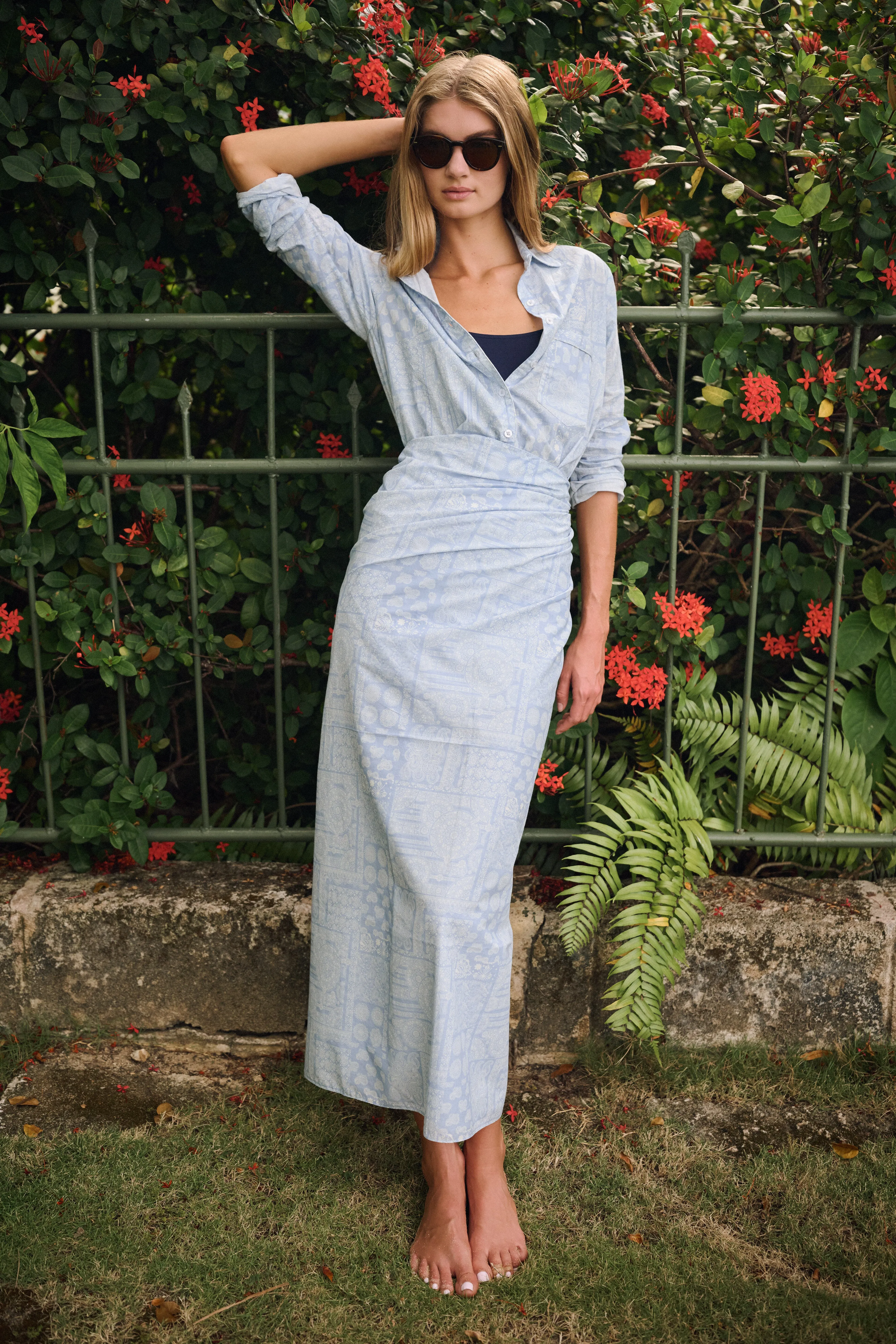 Chambray Bandana Pareo sold by Julia Amory product image thumbnail 4