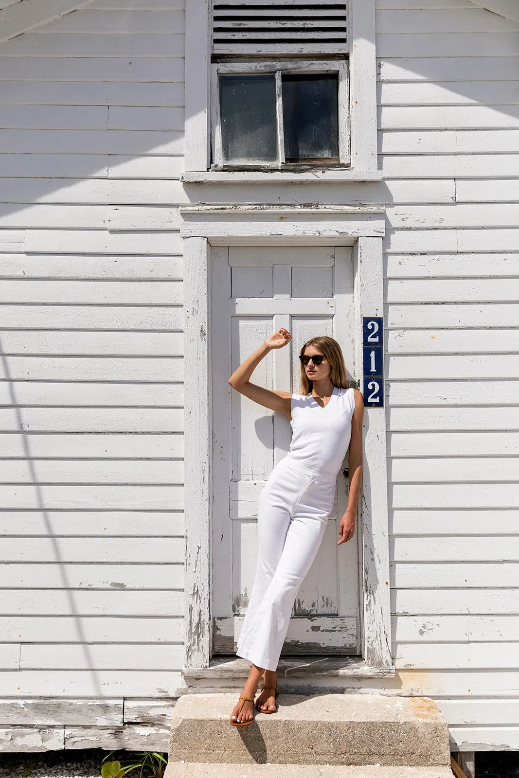 Pippa Top - Blanc sold by Julia Amory product image thumbnail 2