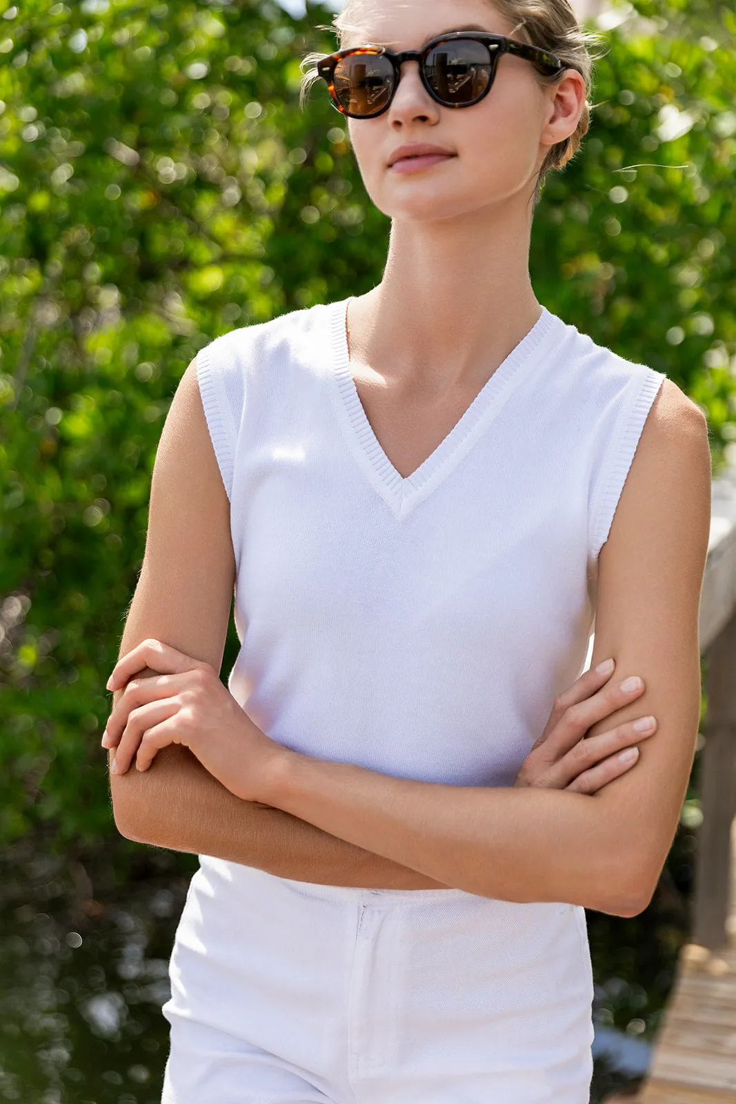 Pippa Top - Blanc sold by Julia Amory product image thumbnail 3