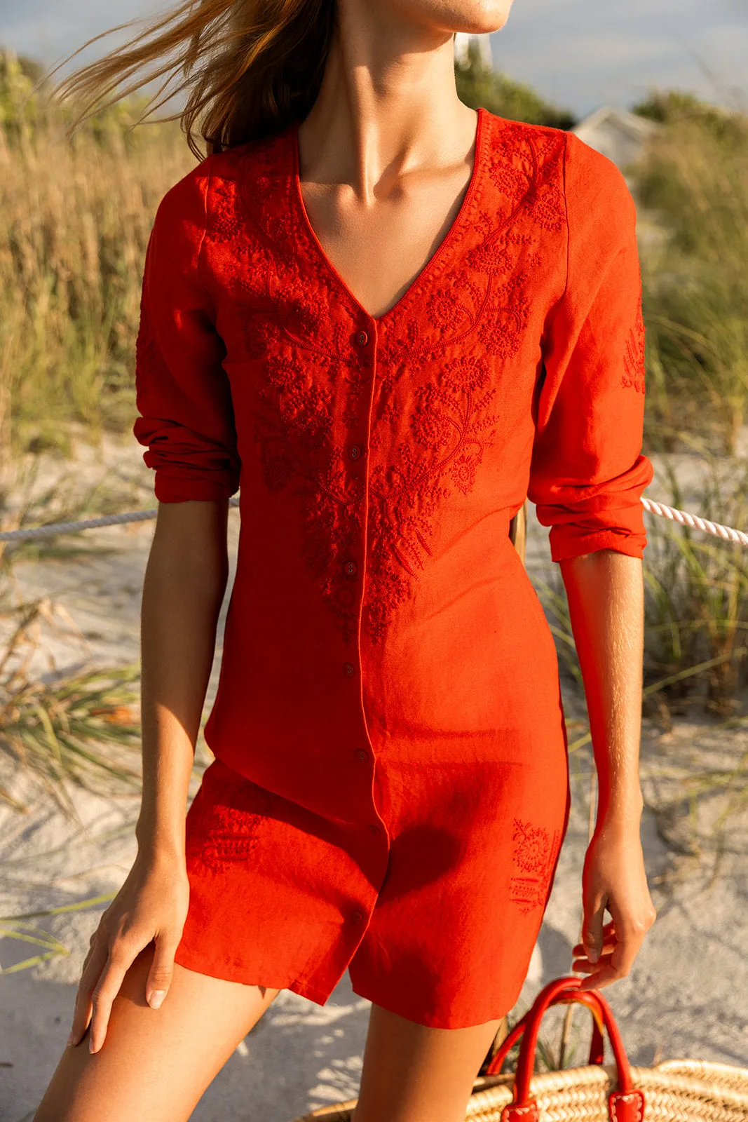 Amelia Dress - Rouge sold by Julia Amory product image thumbnail 2
