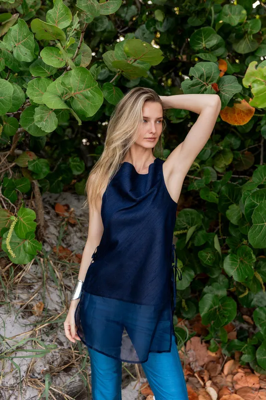 Elin Top - Peacoat made by Julia Amory