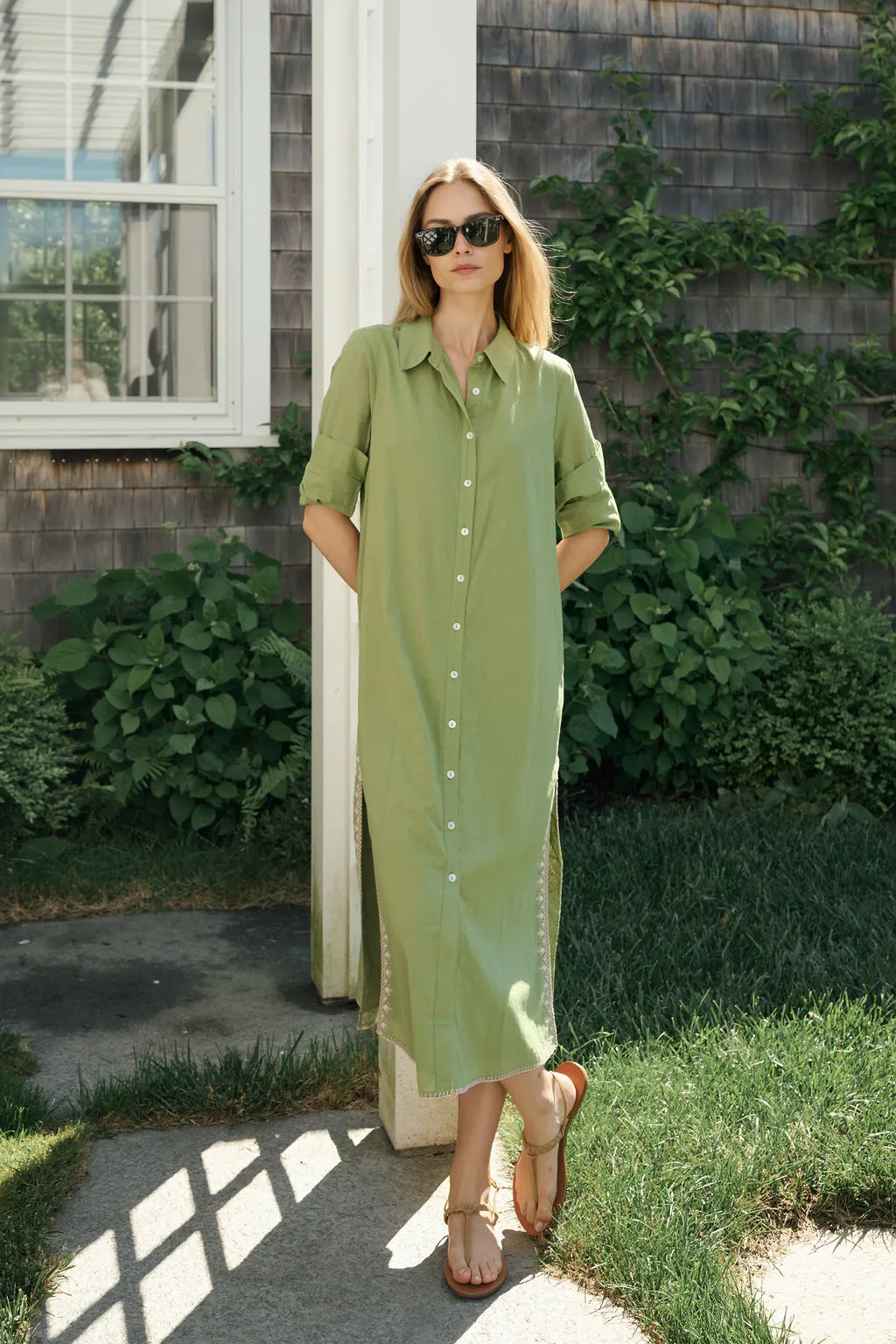 Talia Dress - Moss sold by Julia Amory