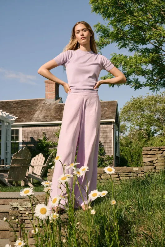 Ivy Pant Linen - Lavender made by Julia Amory