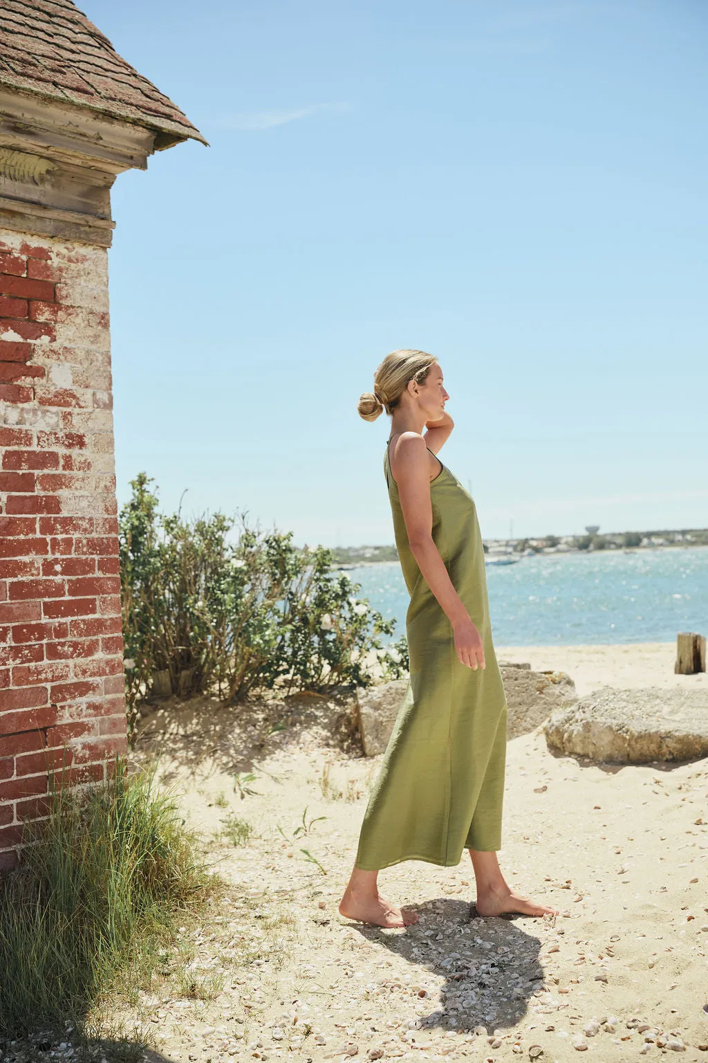 Merritt Dress - Moss sold by Julia Amory product image thumbnail 5