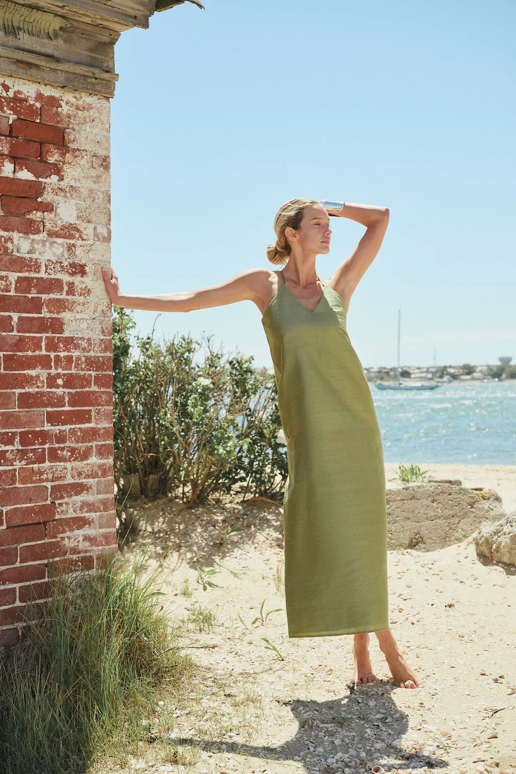 Merritt Dress - Moss sold by Julia Amory