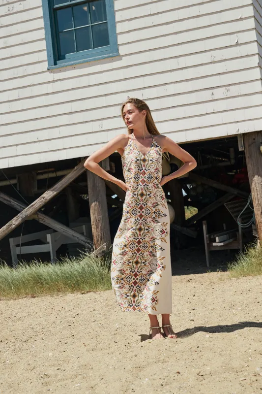 Merritt Dress - Ecru Fleur made by Julia Amory