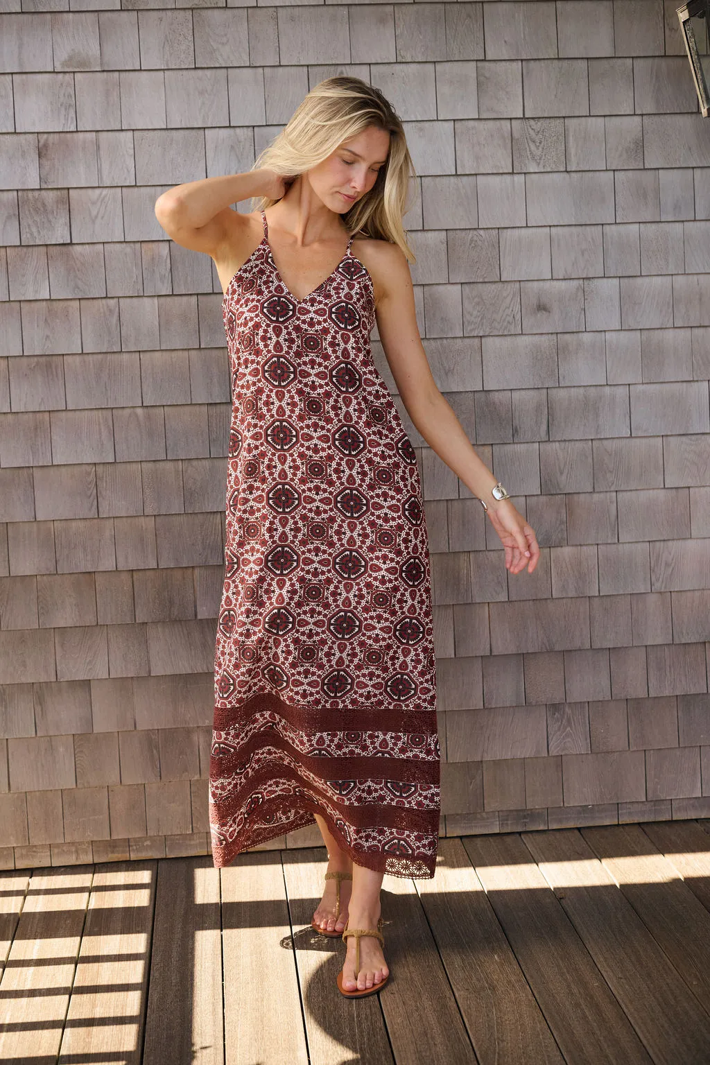 Mila Dress - Coco Castillo Medallion sold by Julia Amory product image thumbnail 3
