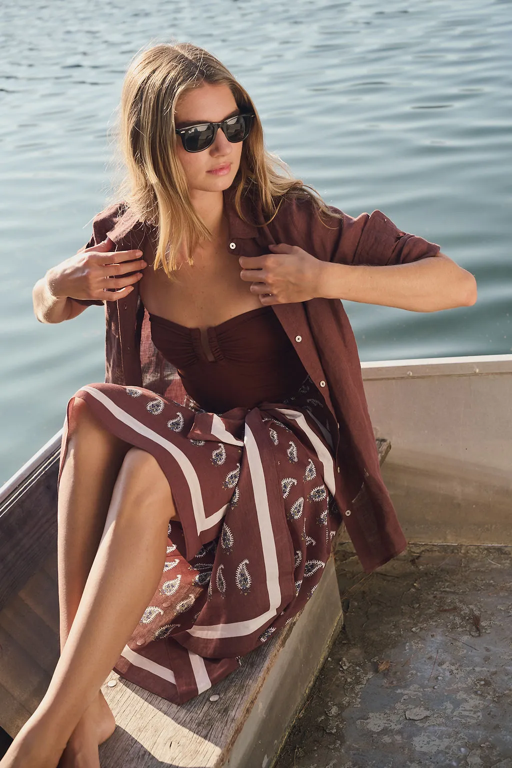 Tropez Pareo - Coco Lani Paisley sold by Julia Amory product image thumbnail 5