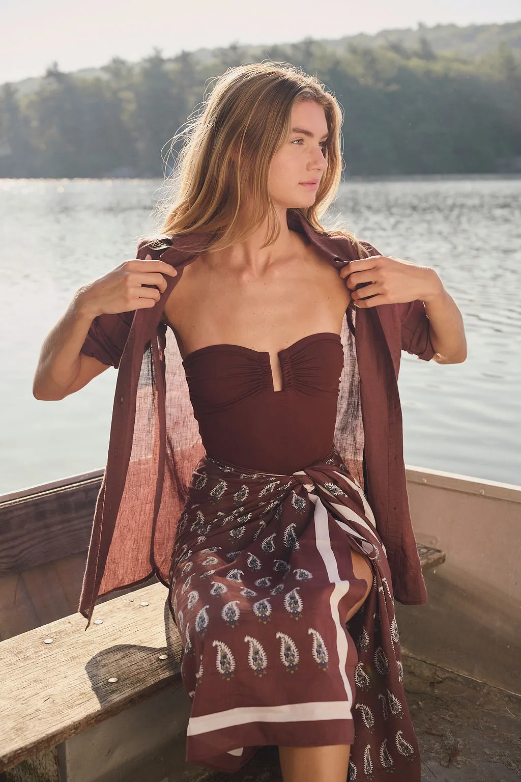 Tropez Pareo - Coco Lani Paisley sold by Julia Amory product image thumbnail 2
