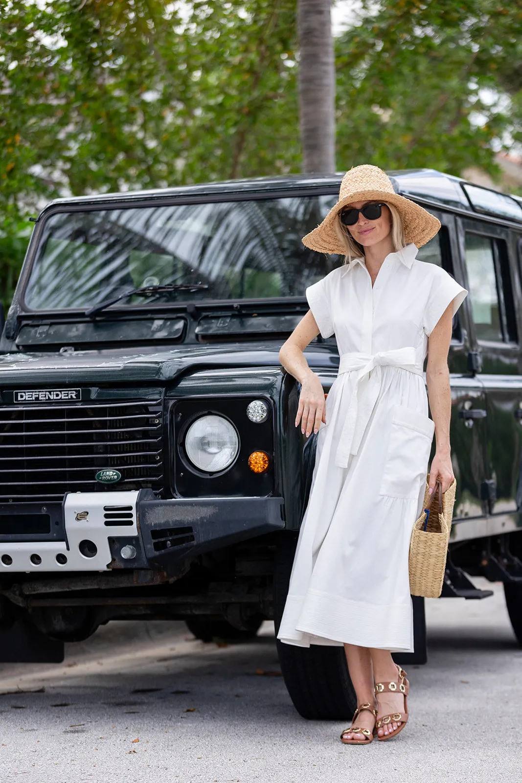 Betty Dress - Blanc sold by Julia Amory product image thumbnail 3