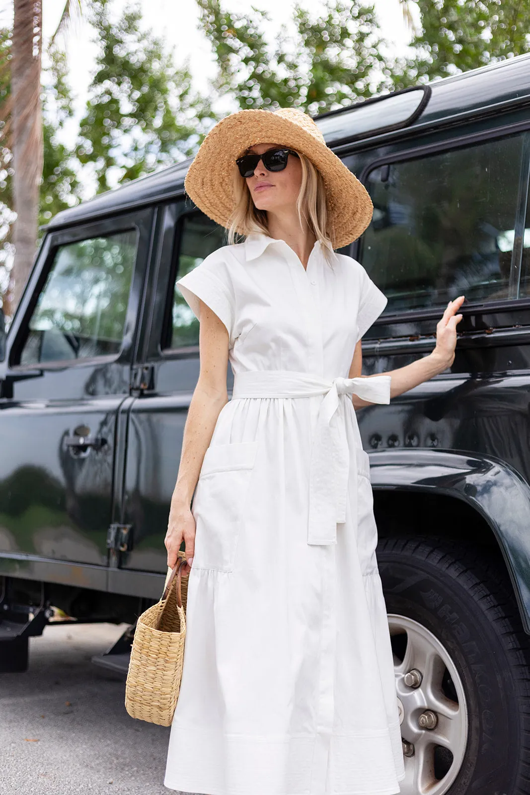 Betty Dress - Blanc sold by Julia Amory product image thumbnail 5