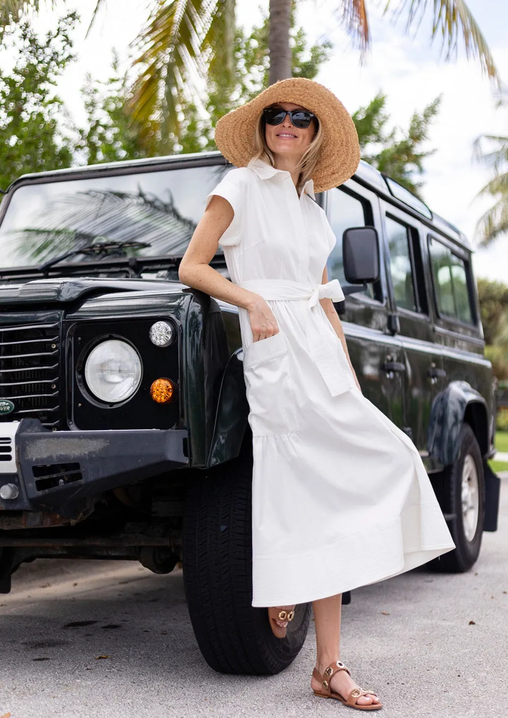 Betty Dress - Blanc sold by Julia Amory