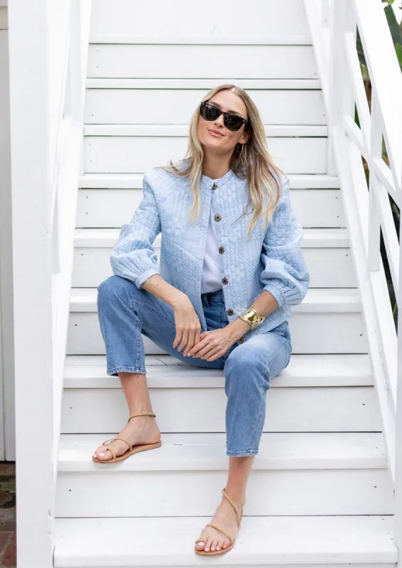 The Devon Jacket - Gracie Patchwork sold by Julia Amory