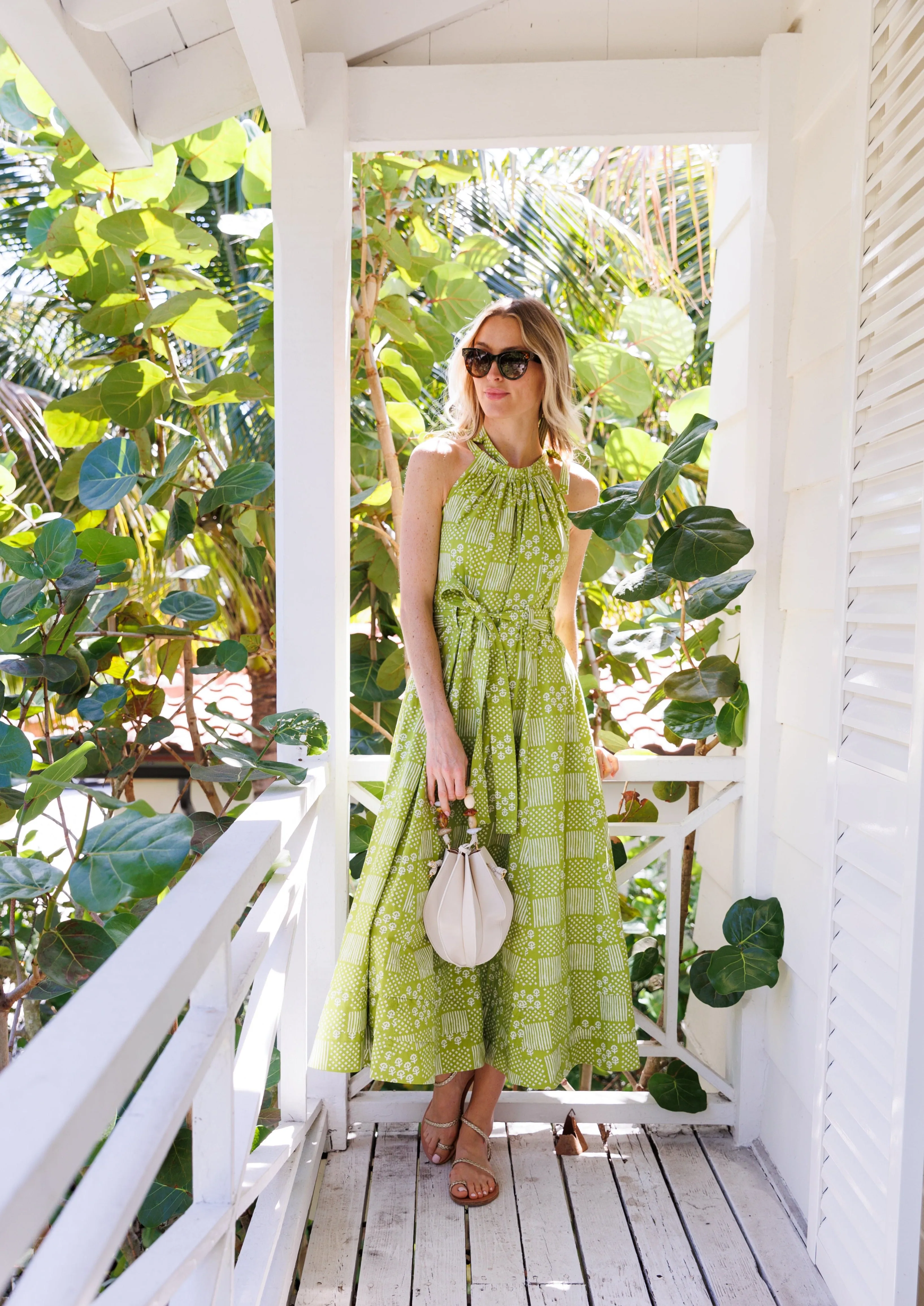 Cryder Dress - Chartreuse Patchwork sold by Julia Amory product image thumbnail 4