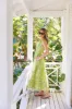 Cryder Dress - Chartreuse Patchwork sold by Julia Amory
