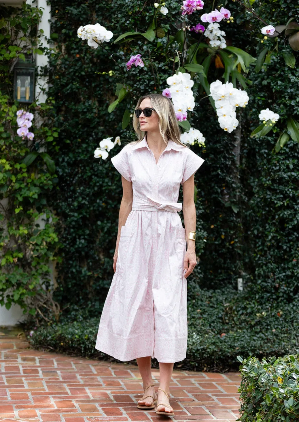 Betty Dress - Ballet Batik Patchwork sold by Julia Amory product image thumbnail 4