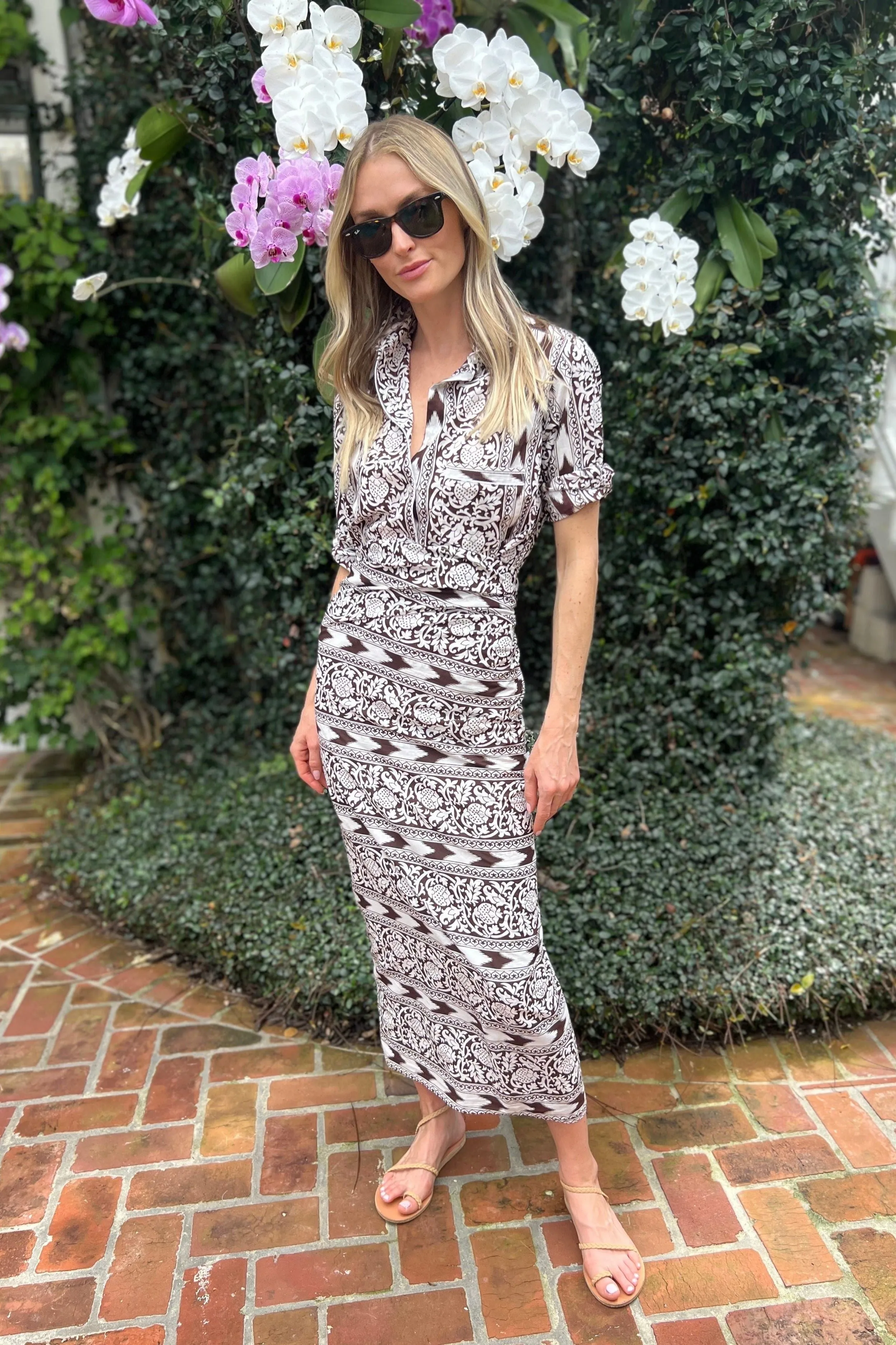 The JA Husband Shirt - Coco Island Ikat sold by Julia Amory product image thumbnail 2