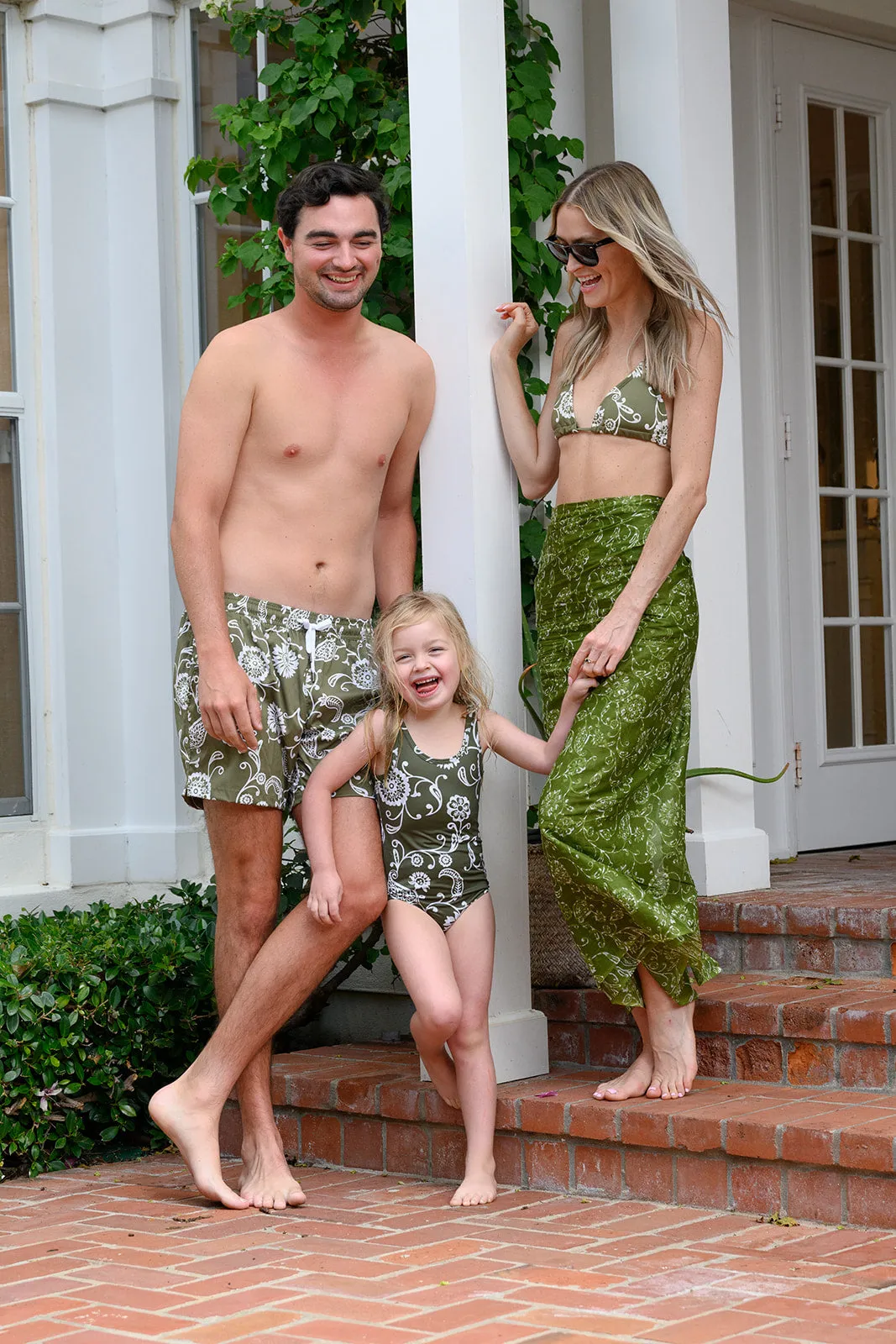 Elbow Beach String Bikini Top - Moss Petunia sold by Julia Amory product image thumbnail 3