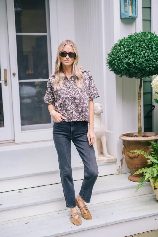 The Antibes Shirt - Lee Paisley sold by Julia Amory