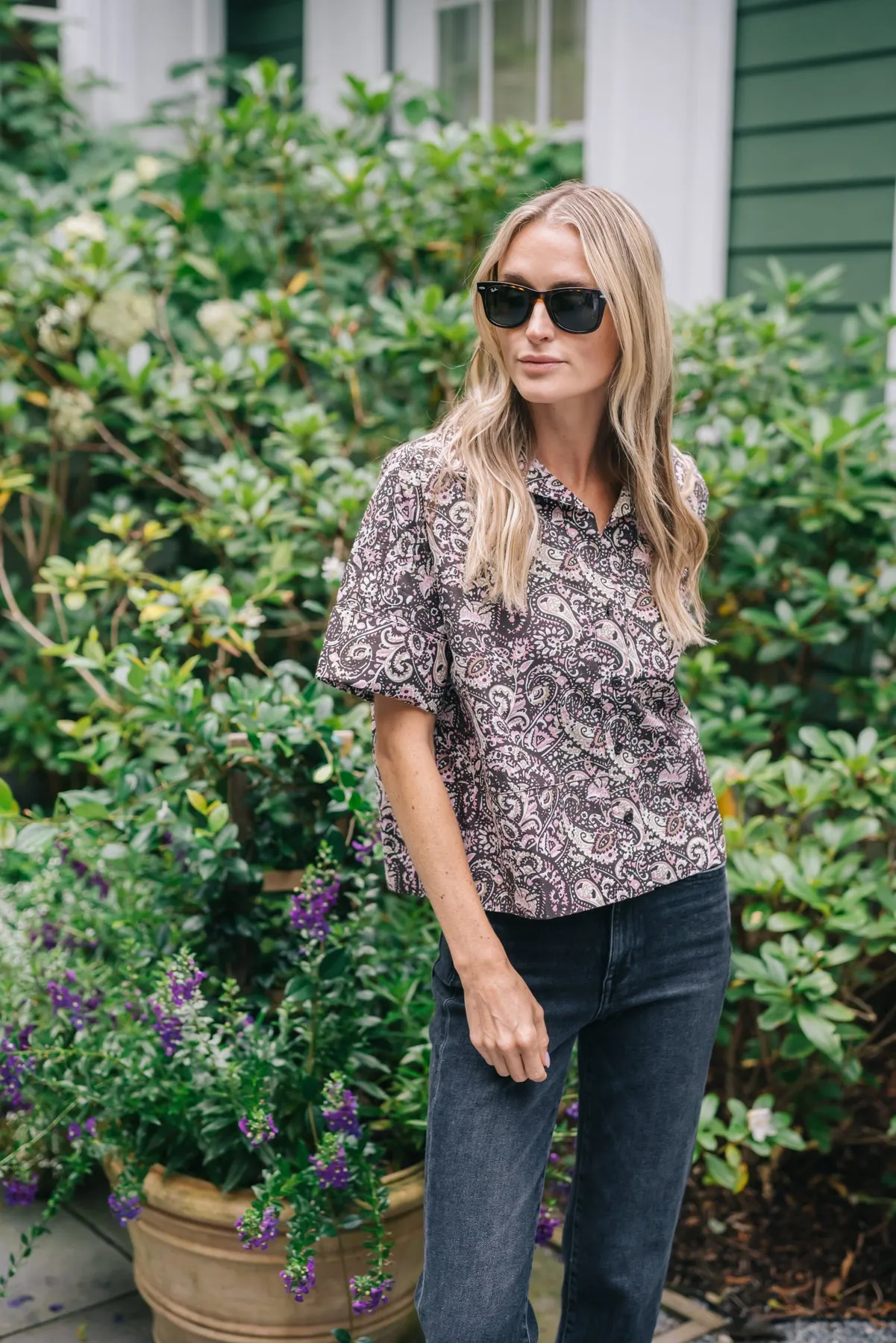 The Antibes Shirt - Lee Paisley sold by Julia Amory product image thumbnail 2