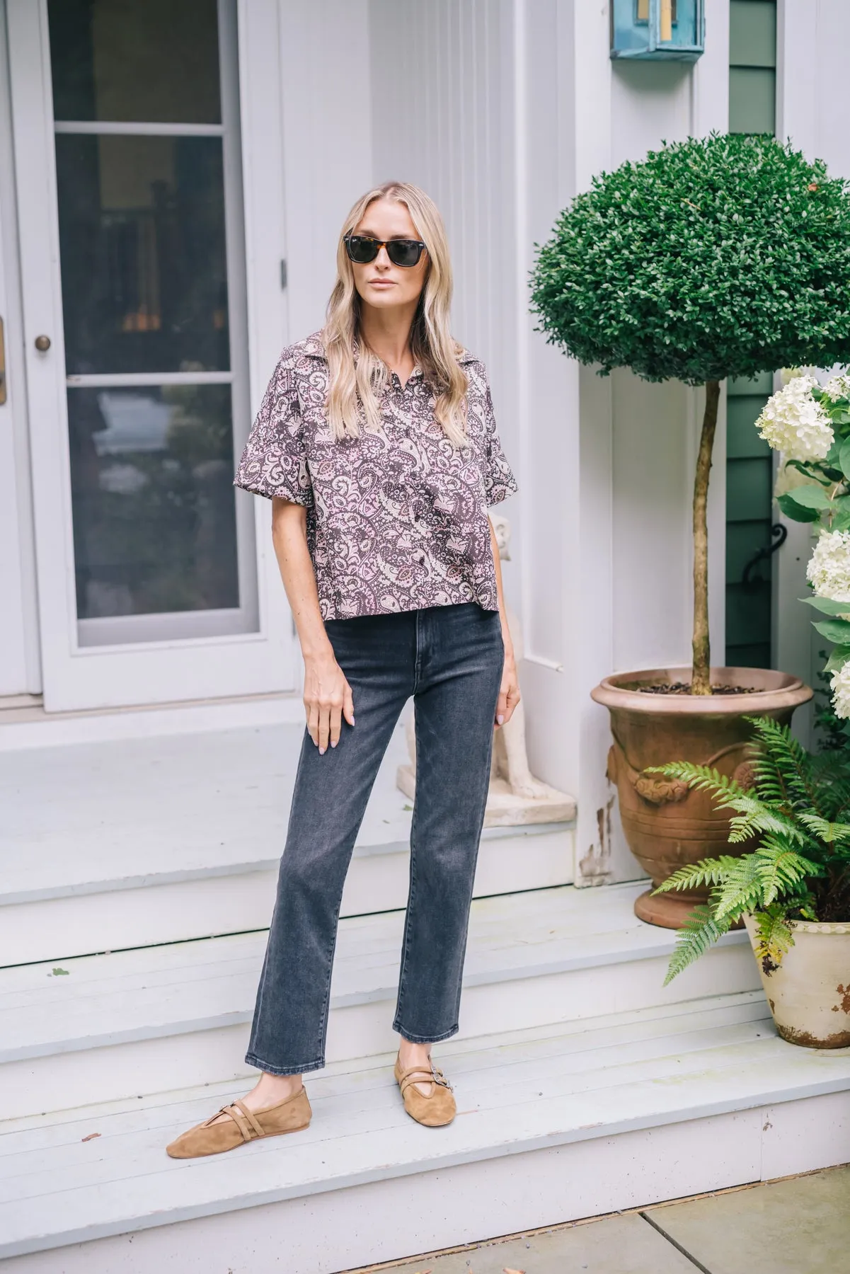 The Antibes Shirt - Lee Paisley sold by Julia Amory product image thumbnail 5