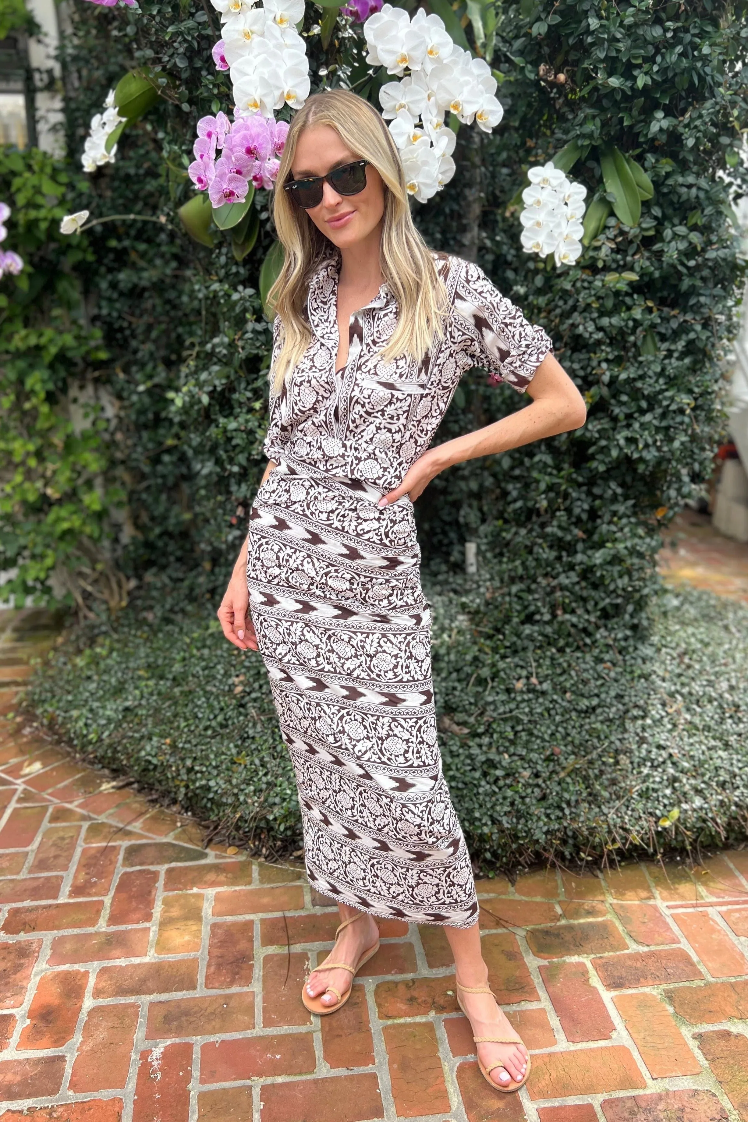 Coco Island Ikat Pareo sold by Julia Amory