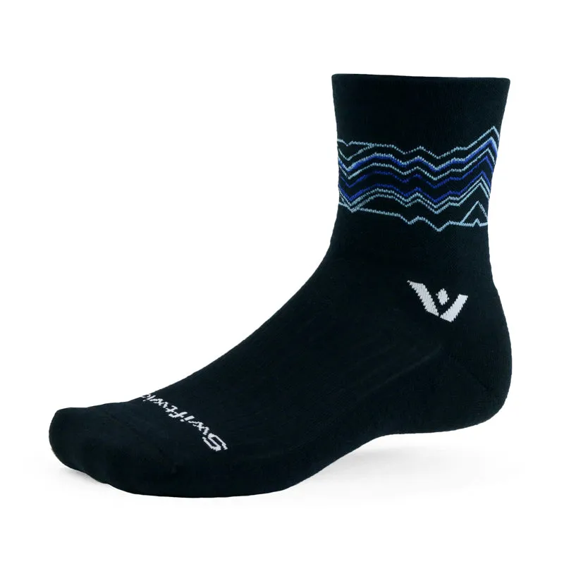 Pursuit Quarter Crew High - Past Season sold by Swiftwick