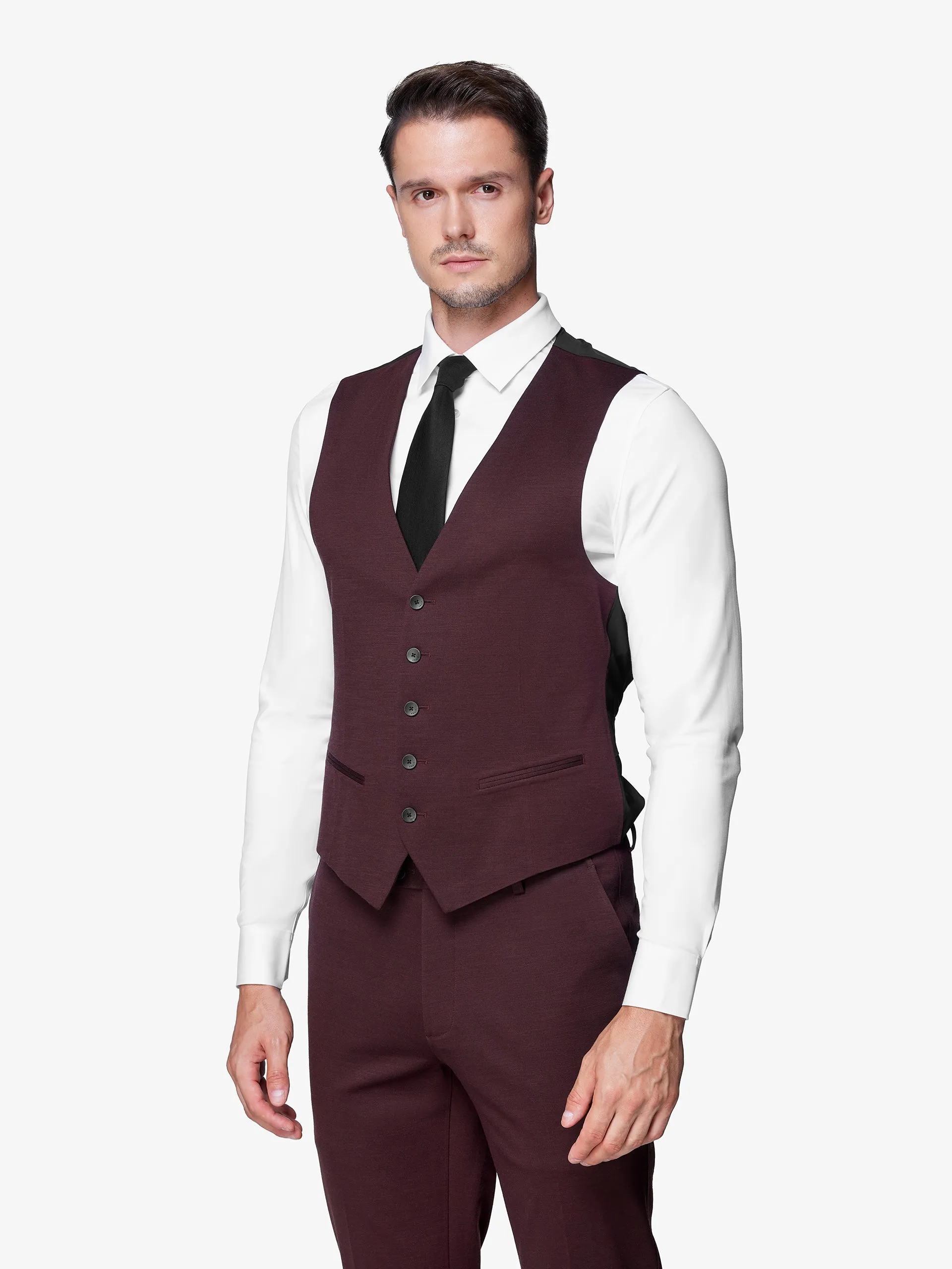xSuit 5.0 Three-Piece - Burgundy sold by xSuit product image thumbnail 3