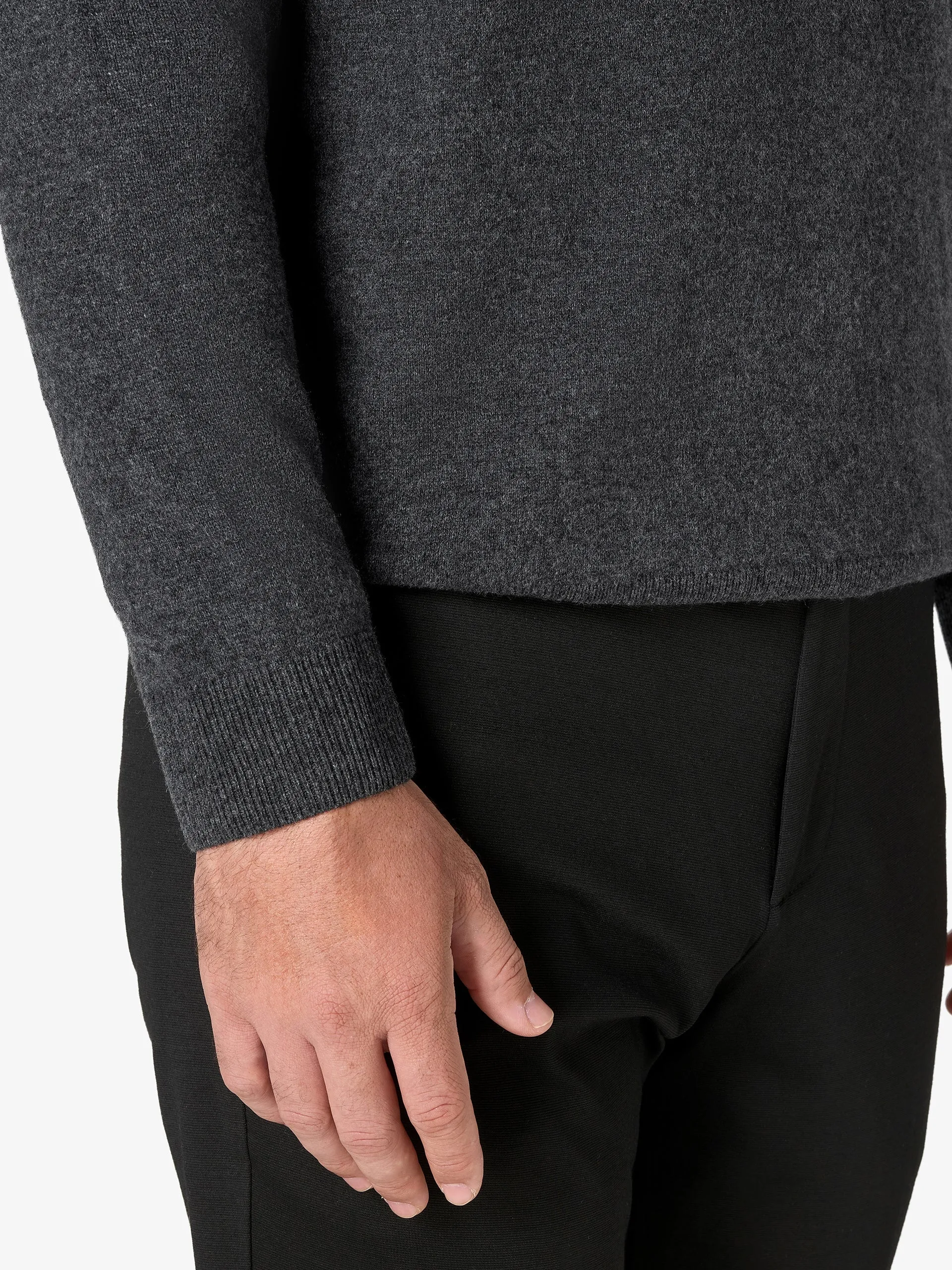 xSweater Cashmere Half-Zip - Dark Grey sold by xSuit product image thumbnail 3
