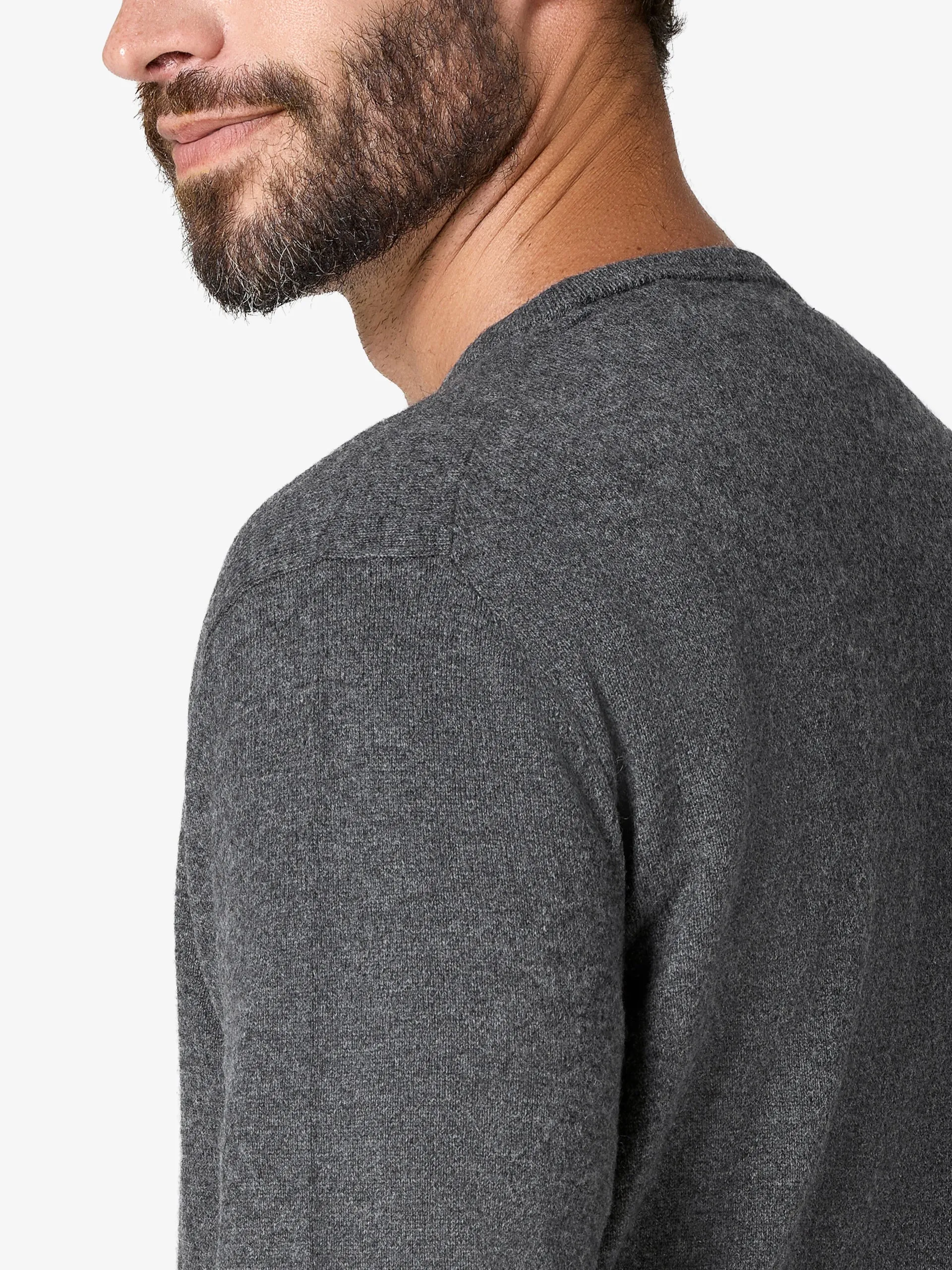 xSweater Cashmere Crewneck - Mid-Grey sold by xSuit product image thumbnail 4